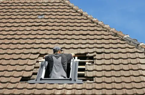 Pose de velux - Rubrouck